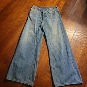 Diesel Blue Flare & Wide Leg Jeans